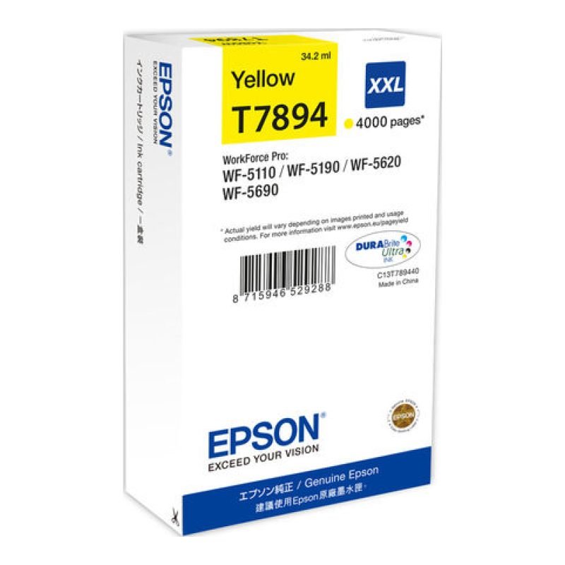 Epson C13T789440 Sarı Mürekkep Kartuşu