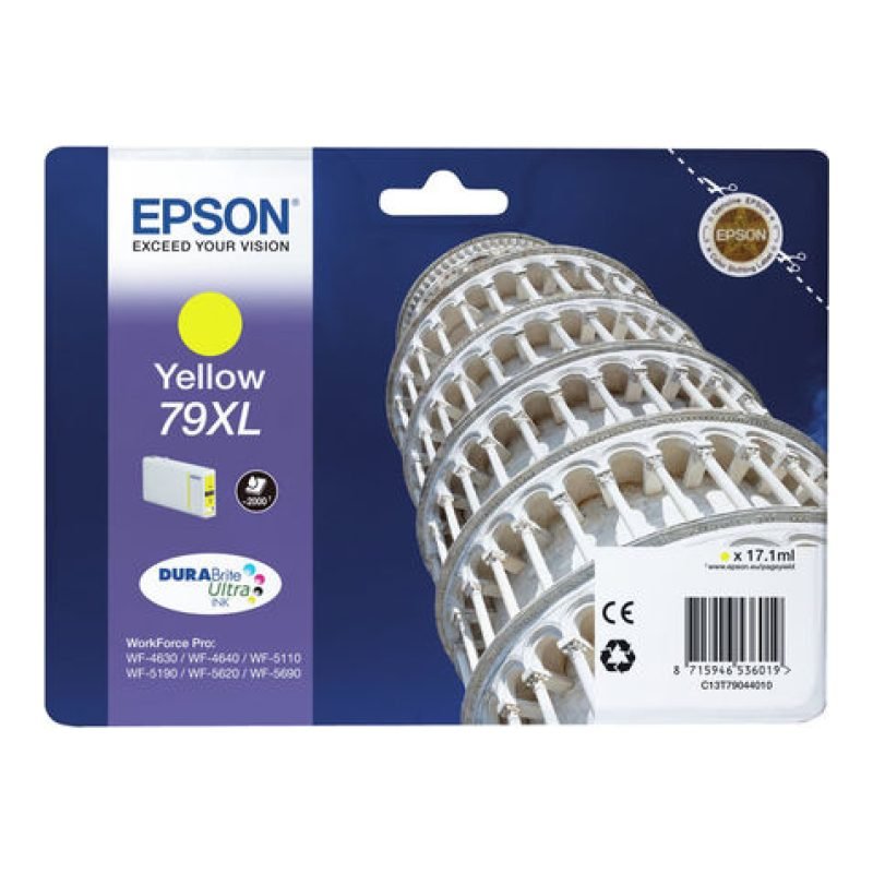 Epson 79XL C13T79044010 Sarı Mürekkep Kartuşu