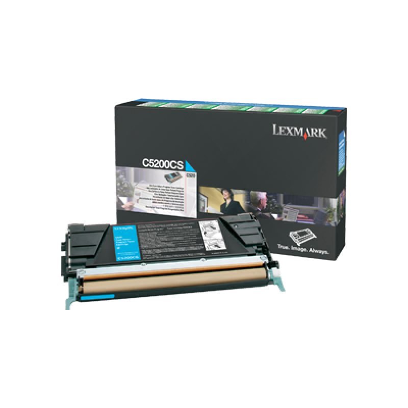 Lexmark C5200CS Mavi Toner