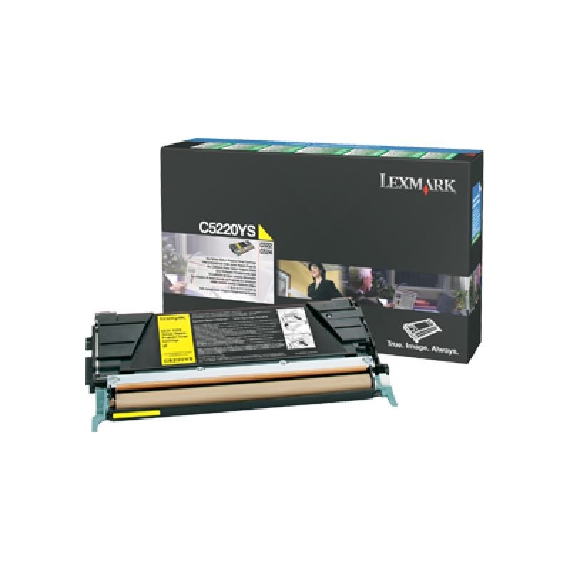 Lexmark C5220YS Sarı Toner