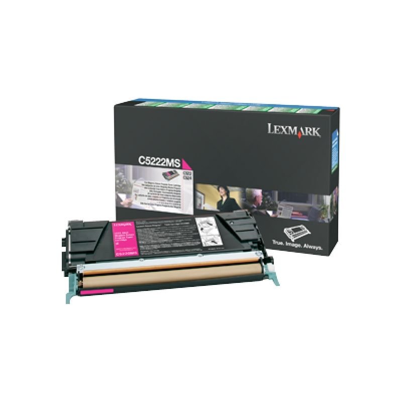 Lexmark C5222MS Kırmızı Toner