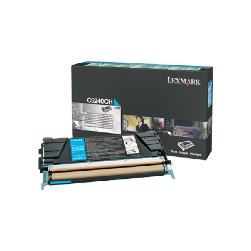 Lexmark C5240CH Mavi Toner