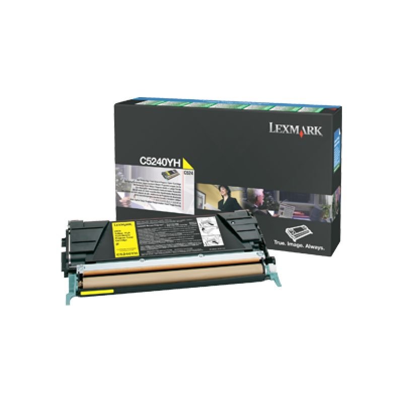 Lexmark C5240YH Sarı Toner