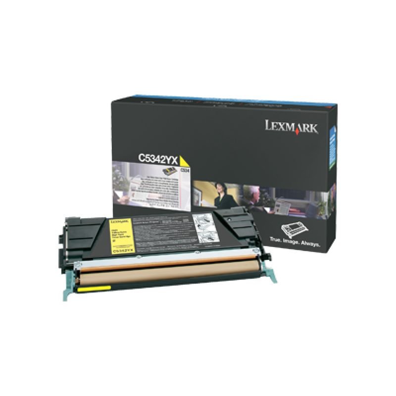 Lexmark C5342YX Sarı Toner