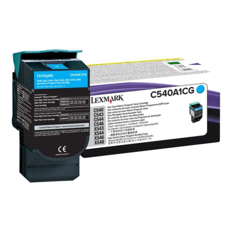 Lexmark C540A1CG Mavi Toner