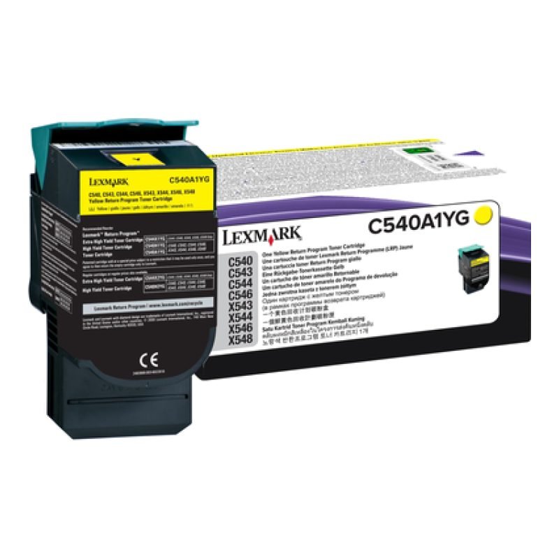Lexmark C540A1YG Sarı Toner