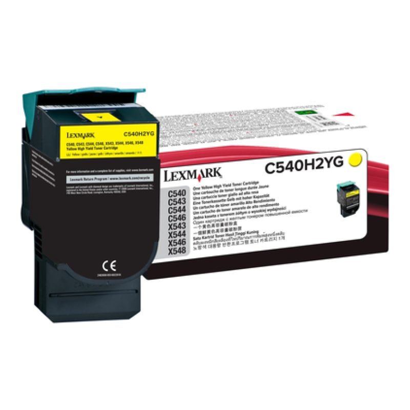 Lexmark C540H2YG Sarı Toner