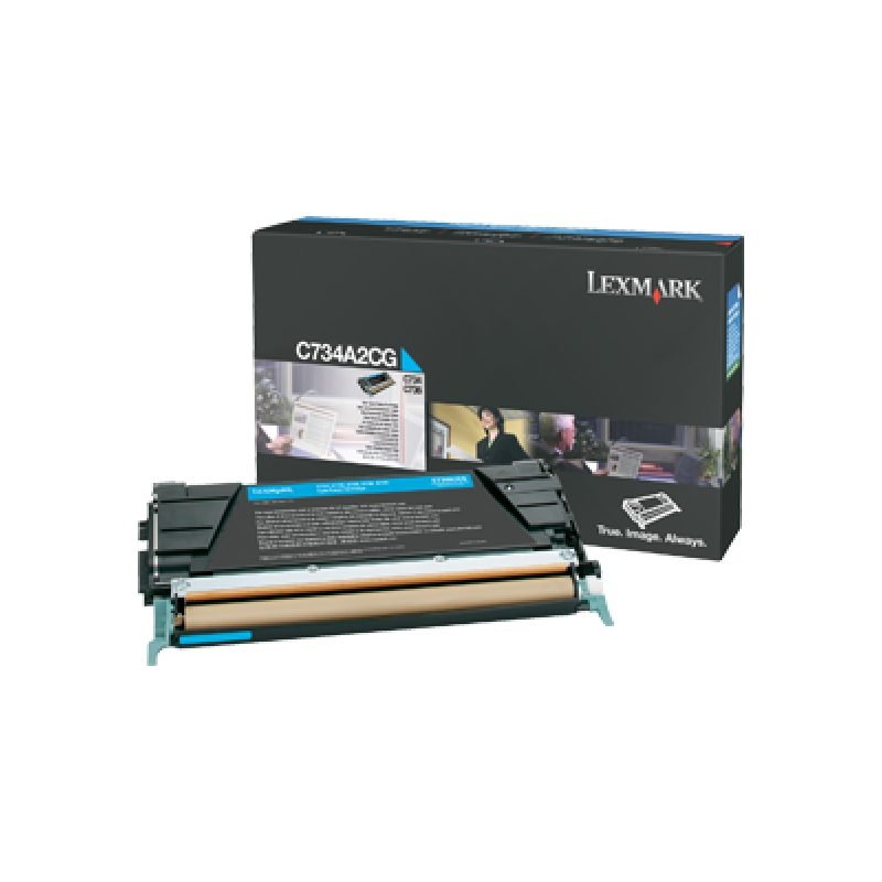Lexmark C734A2CG Mavi Toner