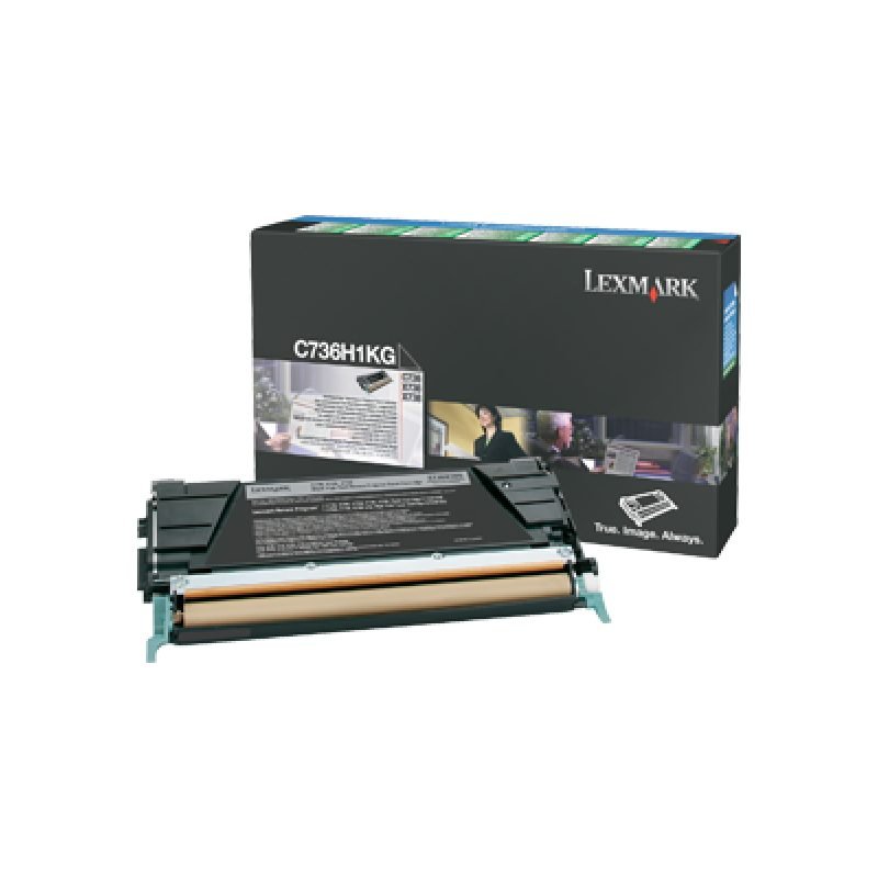 Lexmark C736H1KG Siyah Toner