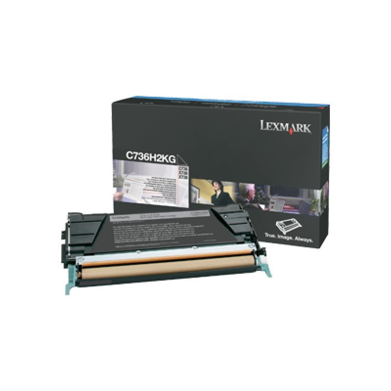 Lexmark C736H2KG Siyah Toner