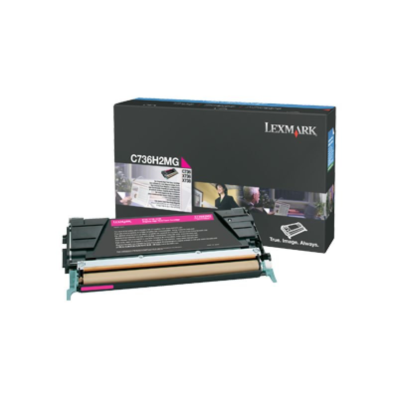 Lexmark C736H2MG Kırmızı Toner