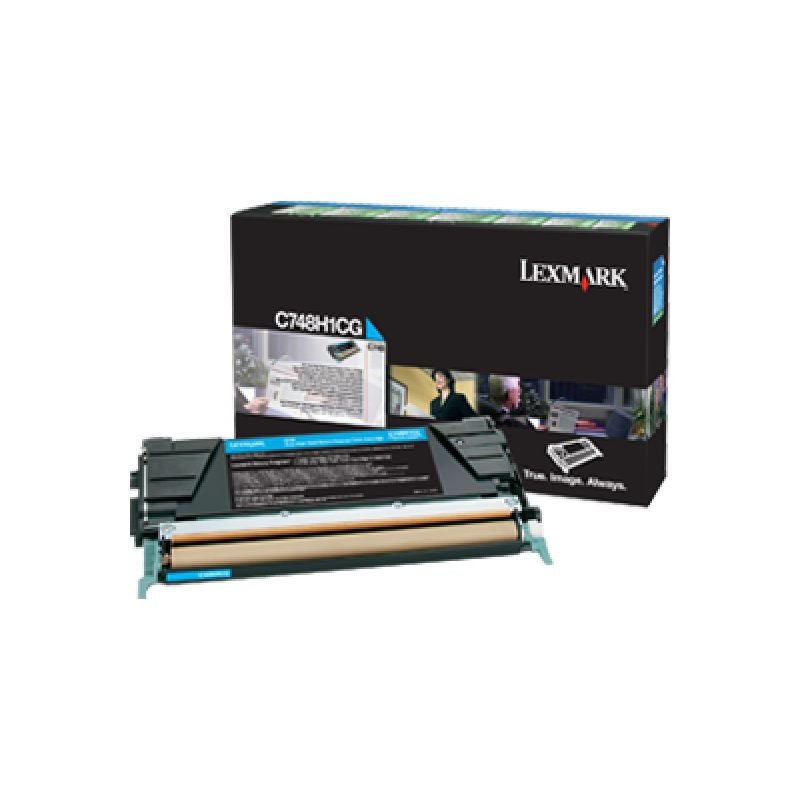 Lexmark C748H1CG Mavi Toner
