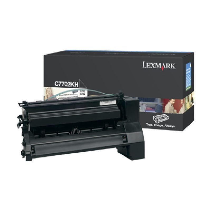 Lexmark C7702KH Siyah Toner
