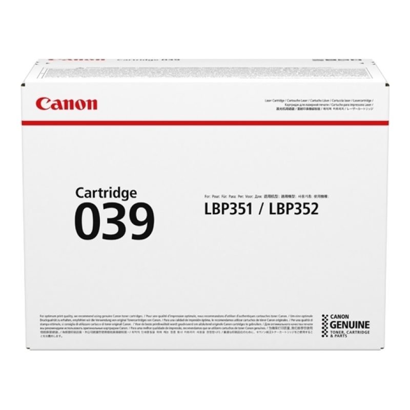 Canon 039 0287C001 Toner
