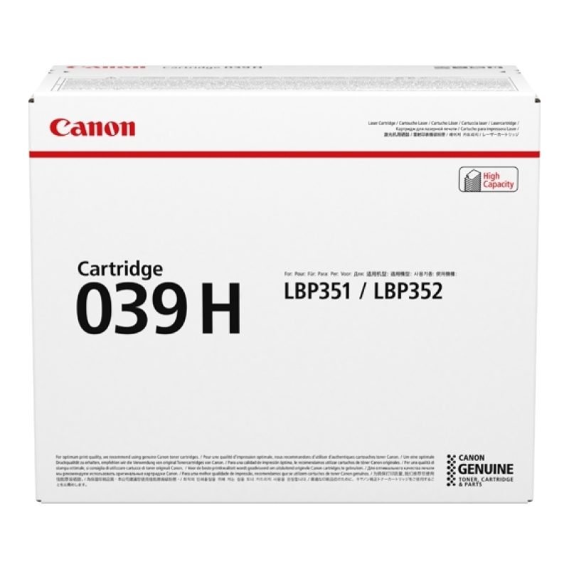 Canon 039H 0288C001 Toner