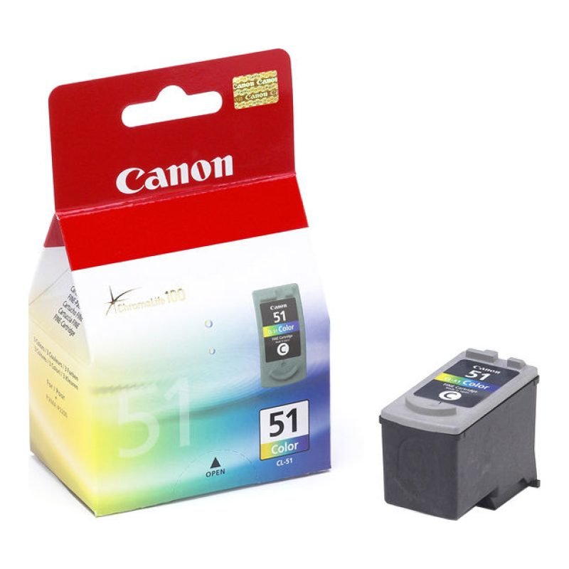 Canon CL-51 0618B001 Üç Renkli Yüksek Kapasiteli Mürekkep Kartuşu