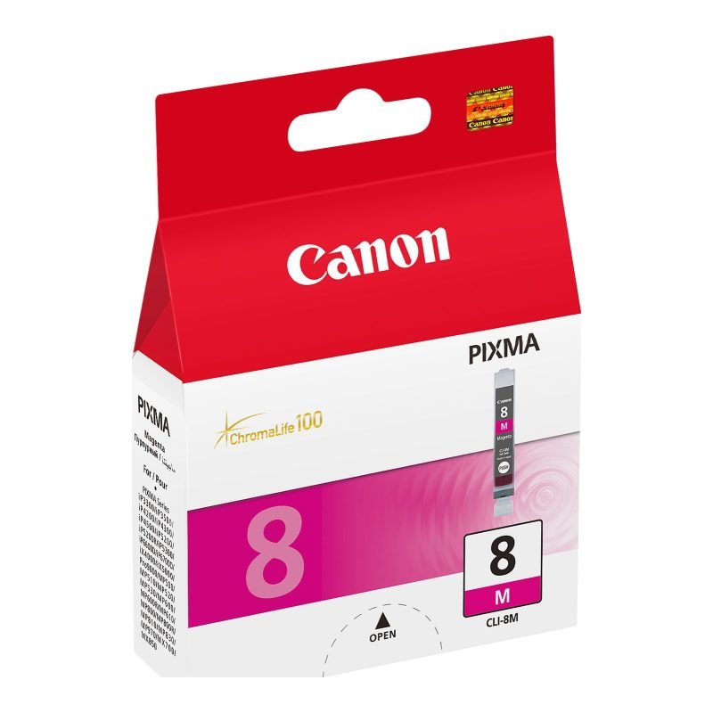 Canon CLI-8M w/Sec 0622B006 Kırmızı Mürekkep Kartuşu