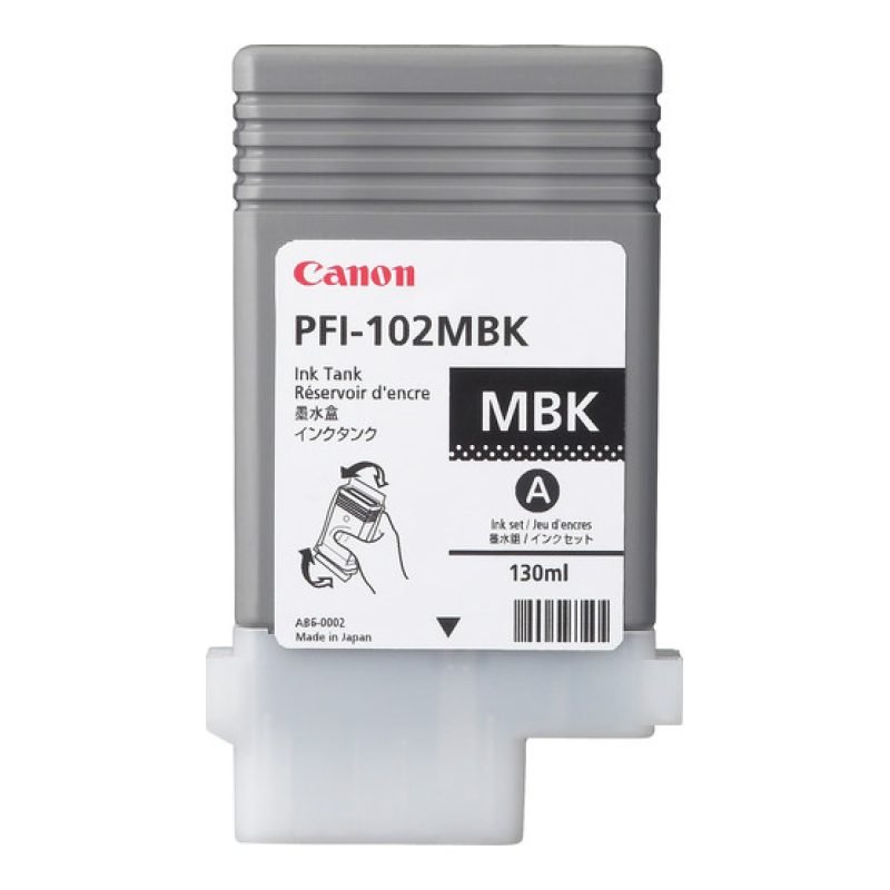 Canon PFI-102MBK 0894B001 Mat Siyah Mürekkep Kartuşu