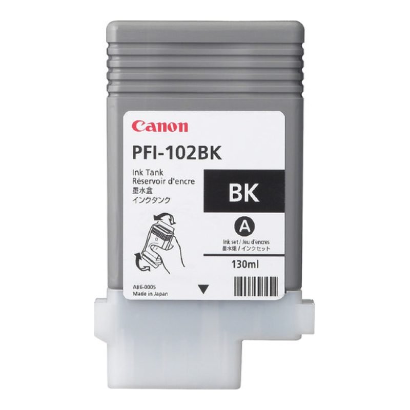 Canon PFI-102BK 0895B001 Siyah Mürekkep Kartuşu