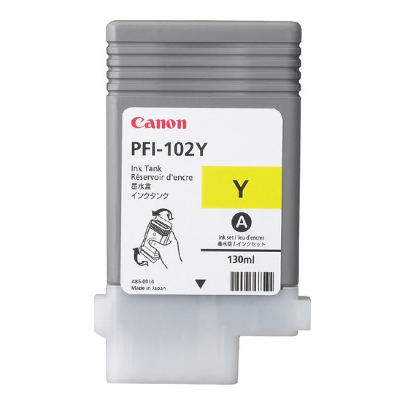 Canon PFI-102Y 0898B001 Sarı Mürekkep Kartuşu