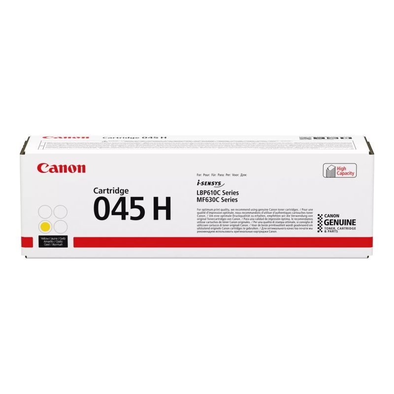 Canon 045 H 1243C002 Sarı Toner