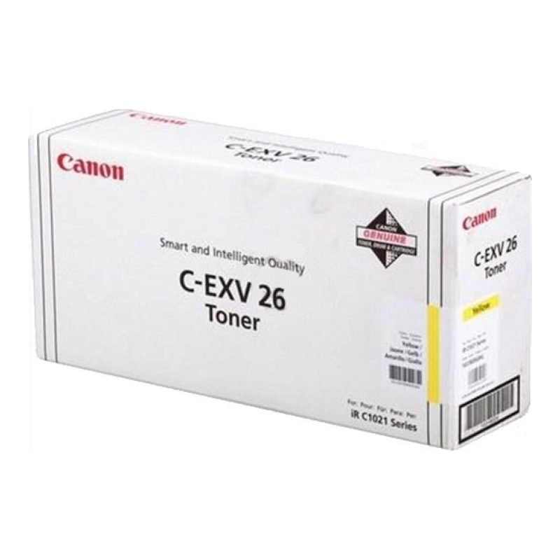 Canon C-EXV 26 1657B006 Sarı Toner