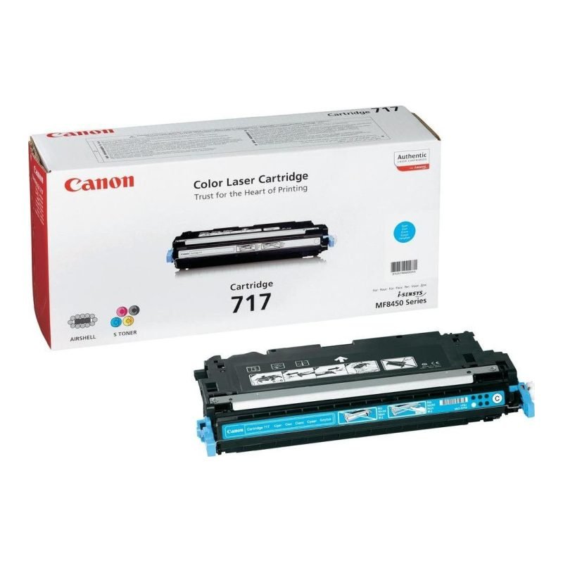 Canon 717 2577B002 Mavi Toner