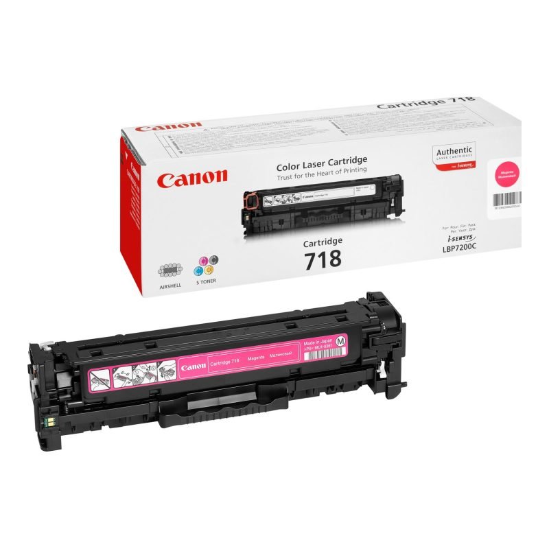 Canon CRG-718 M 2660B002 Kırmızı Toner