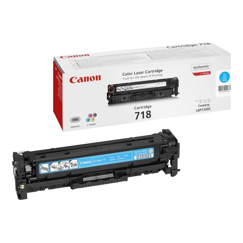Canon CRG-718 C 2661B002 Mavi Toner