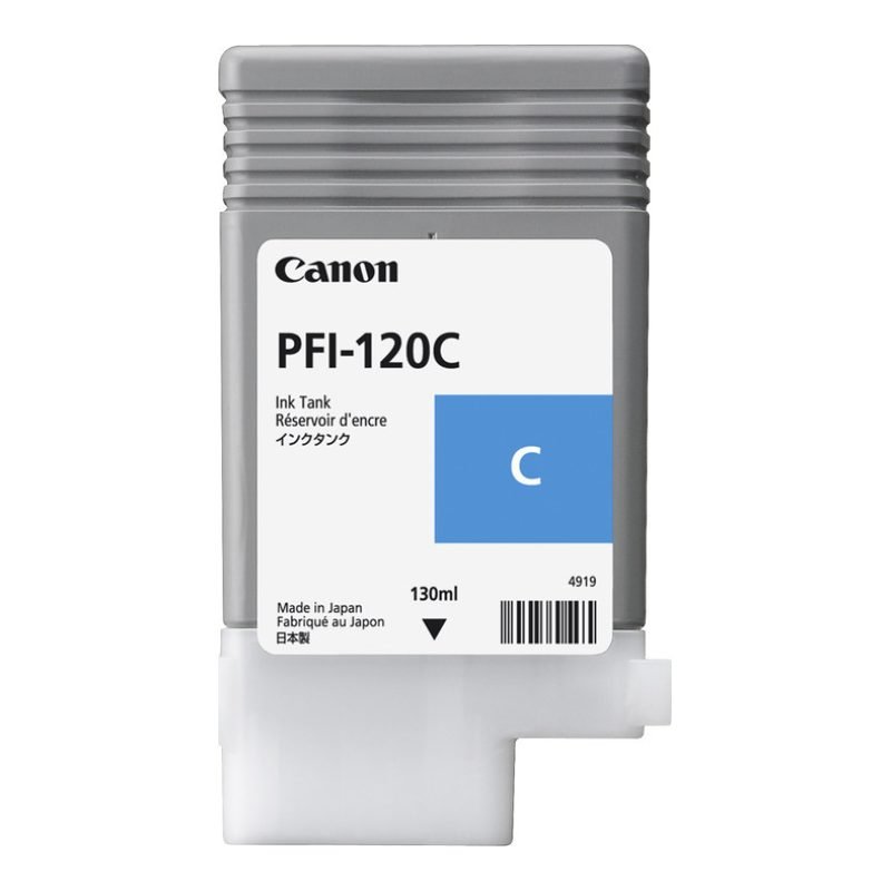 Canon PFI-120C 2886C001 Mavi Mürekkep Kartuşu