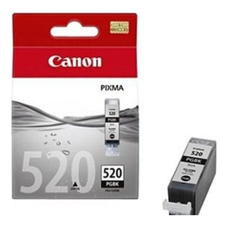 Canon PGI-520BK 2932B004 Siyah Mürekkep Kartuşu