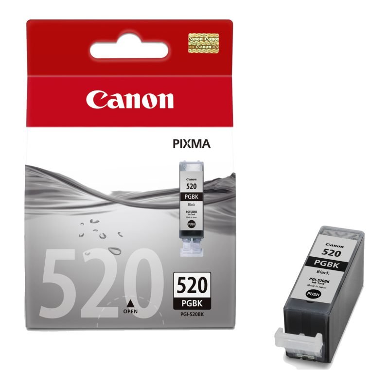 Canon PGI-520BK 2932B011 Siyah Mürekkep Kartuşu
