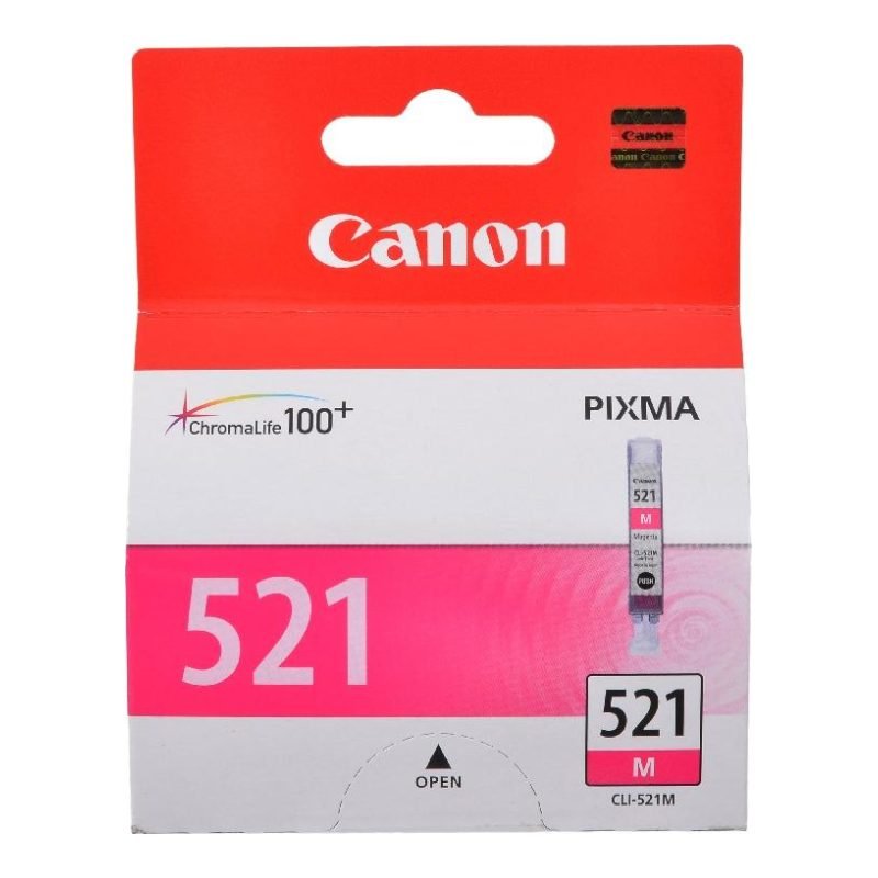 Canon CLI-521M 2935B004 Kırmızı Mürekkep Kartuşu