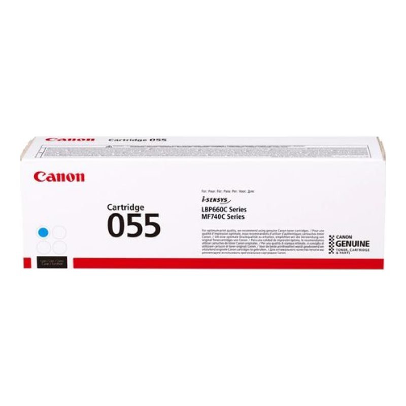 Canon 055 3015C002 Mavi Toner — görsel 2