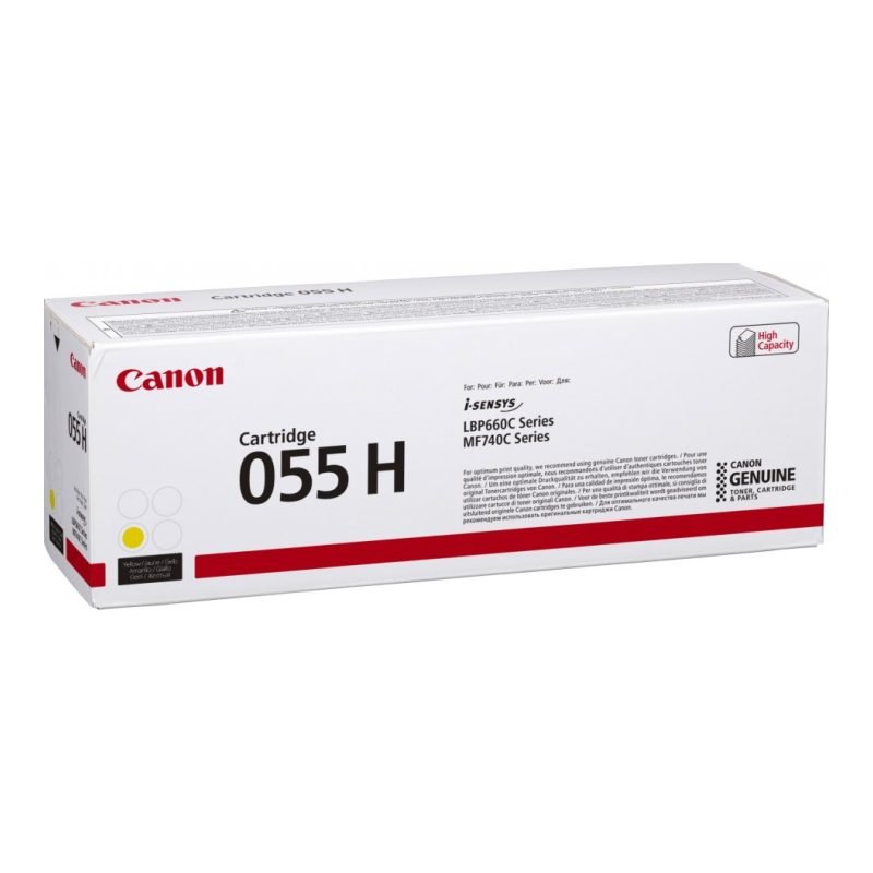Canon 055H 3017C002 Sarı Toner