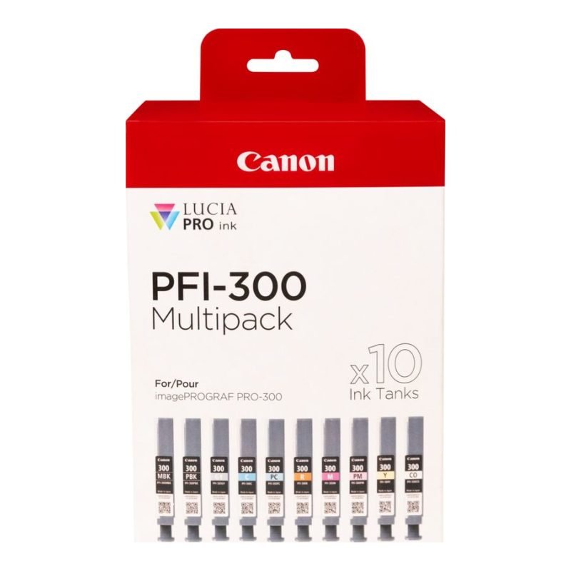 Canon PFI-300 4192C008 Üç Renkli Mürekkep Kartuşu