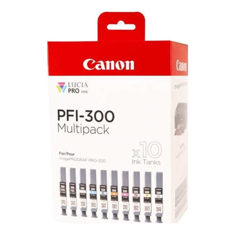 Canon PFI-300 4192C008 Üç Renkli Mürekkep Kartuşu — görsel 2