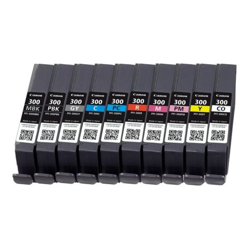 Canon PFI-300 4192C008 Üç Renkli Mürekkep Kartuşu — görsel 3