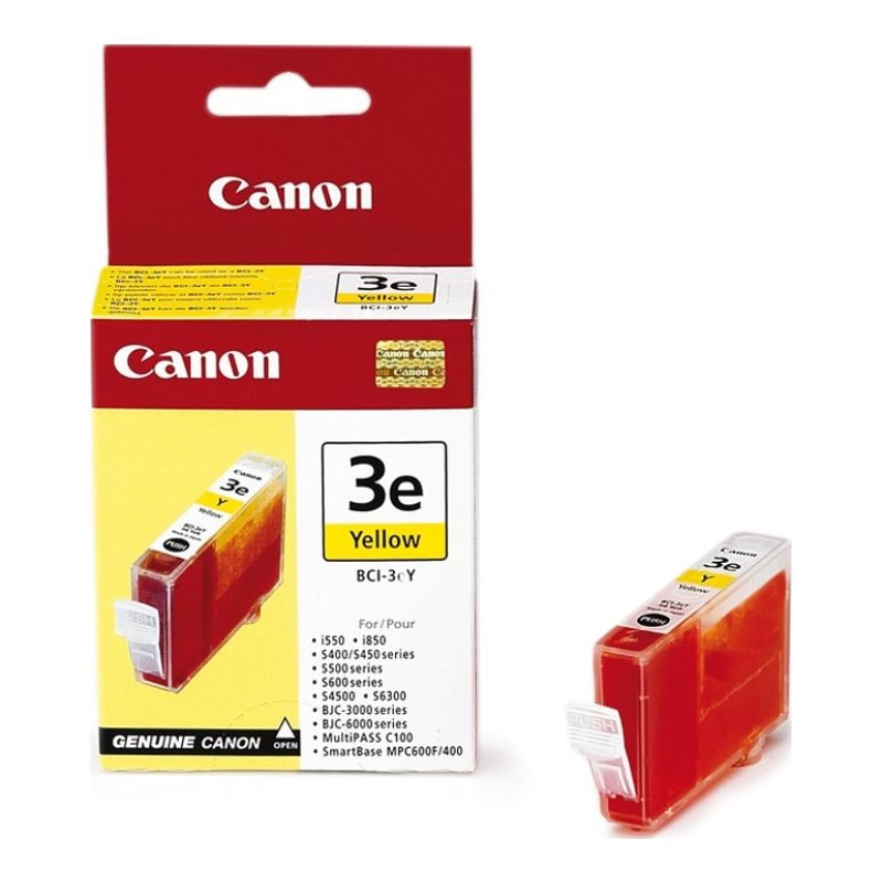 Canon BCI-3EY 4482A002 Sarı Mürekkep Kartuşu