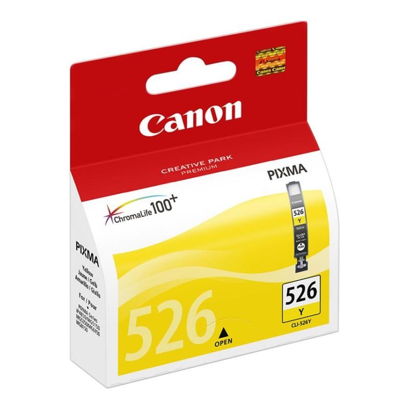 Canon CLI-526 Y w/o Sec 4543B007 Sarı Mürekkep Kartuşu