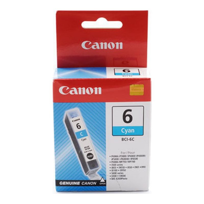 Canon BCI-6 C w/sec 4706A028 Mavi Mürekkep Kartuşu