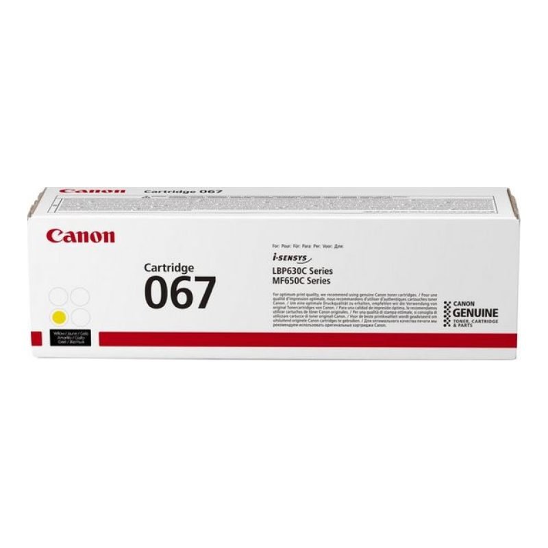 Canon 067 5099C002 Sarı Toner