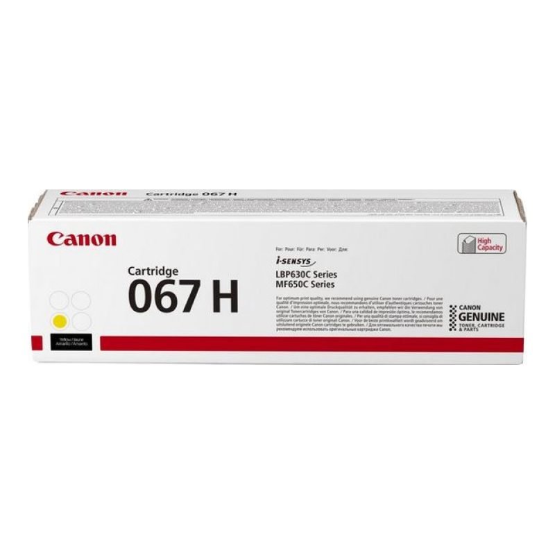 Canon 067H 5103C002 Sarı Toner