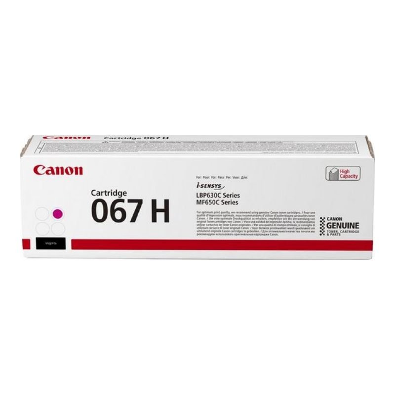 Canon 067H 5104C002 Kırmızı Toner