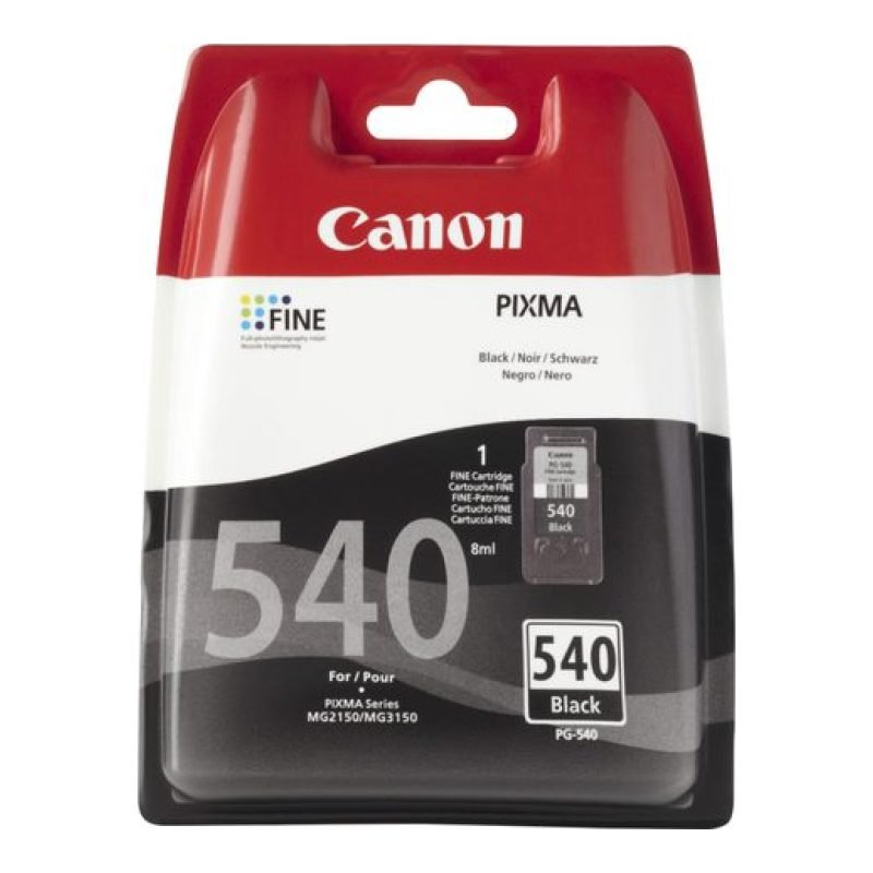 Canon PG-540 5225B005 Foto Siyah Mürekkep Kartuşu — görsel 3