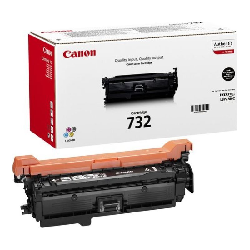 Canon 732K 6263B002 Siyah Toner — görsel 2