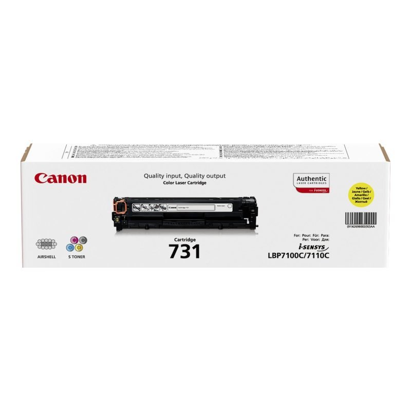 Canon 731 6269B002 Sarı Toner