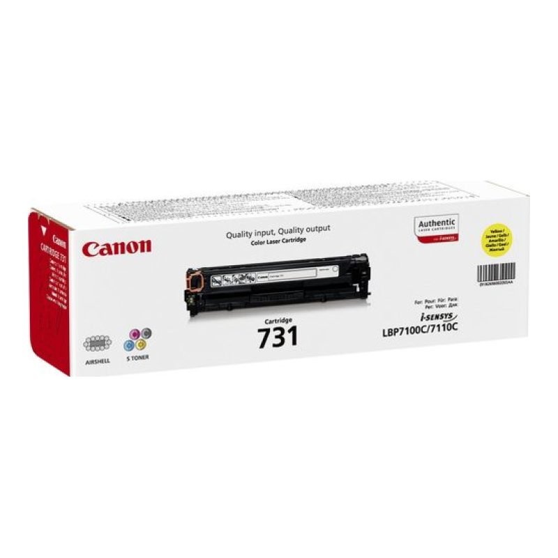 Canon 731 6269B002 Sarı Toner — görsel 2