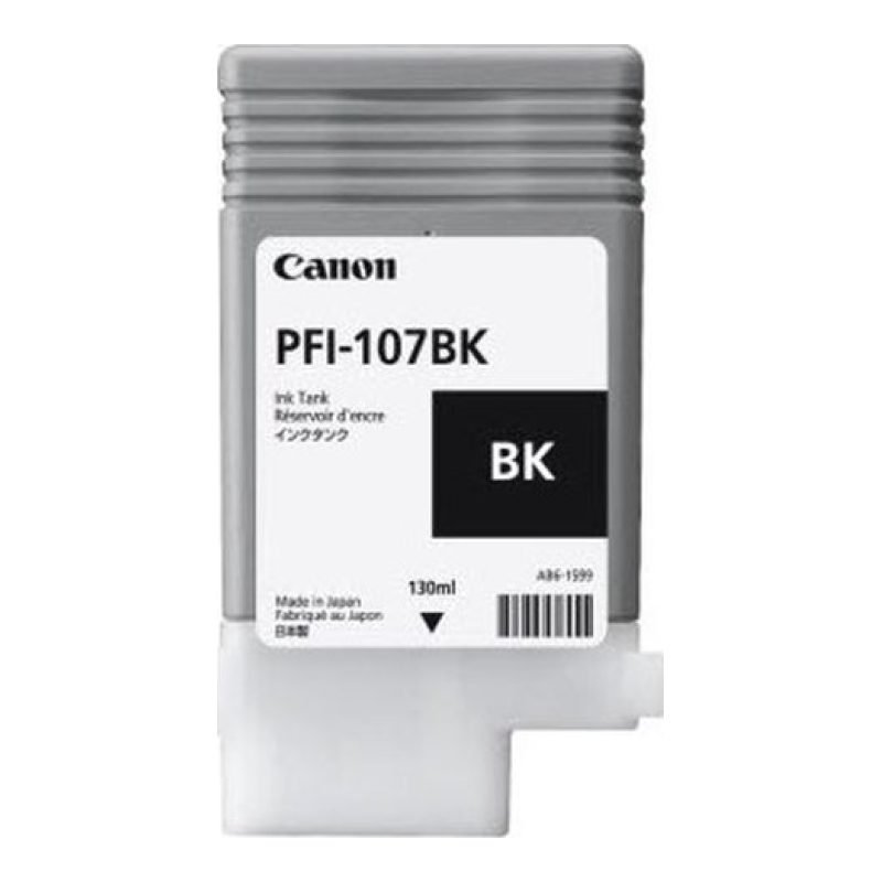 Canon PFI-107BK 6705B001 Siyah Mürekkep Kartuşu