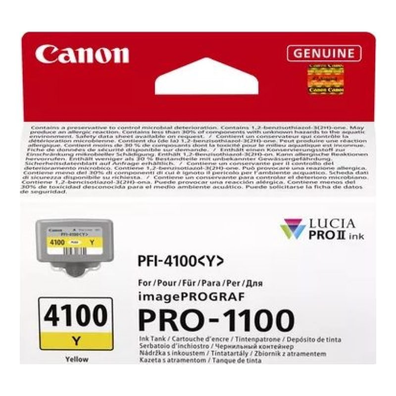 Canon 6780C001 Sarı Mürekkep Kartuşu — görsel 2